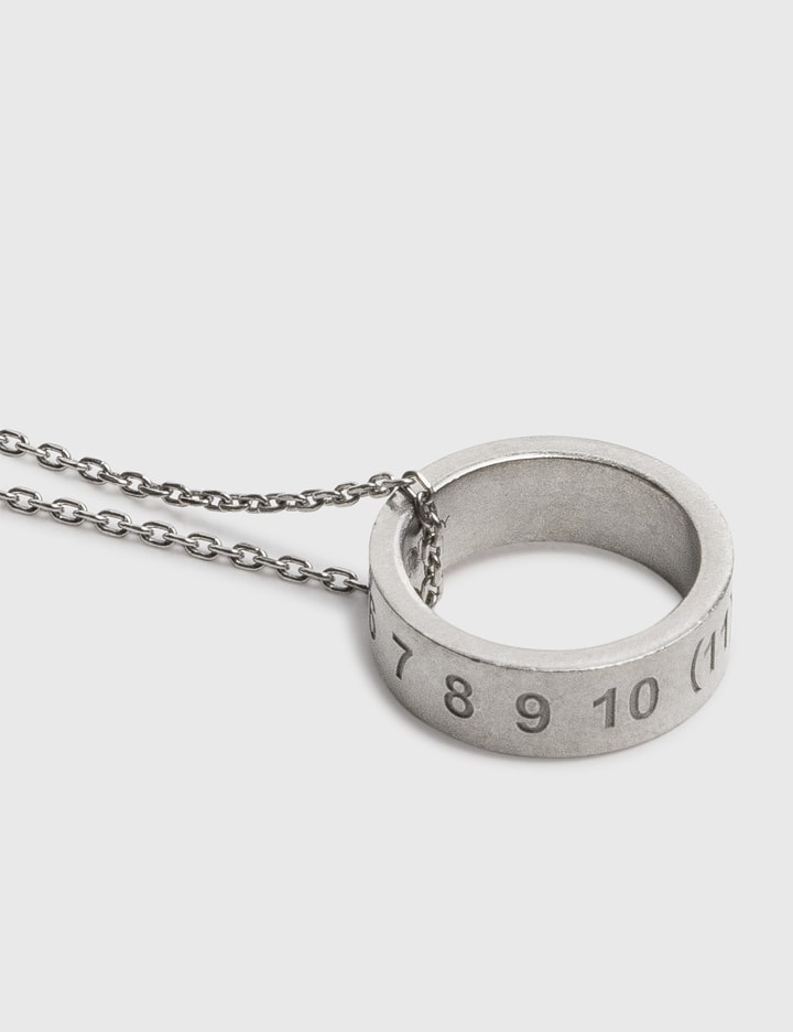 Number Ring Pendant Necklace Placeholder Image