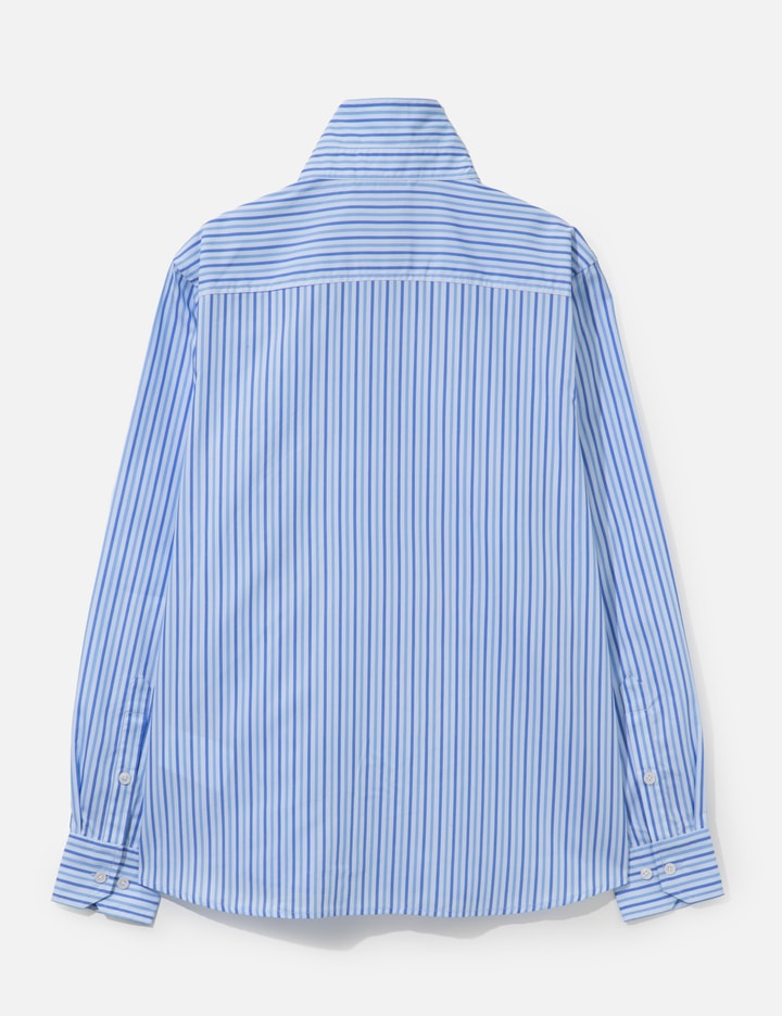 KidSuper Striped Face Button Up Shirt