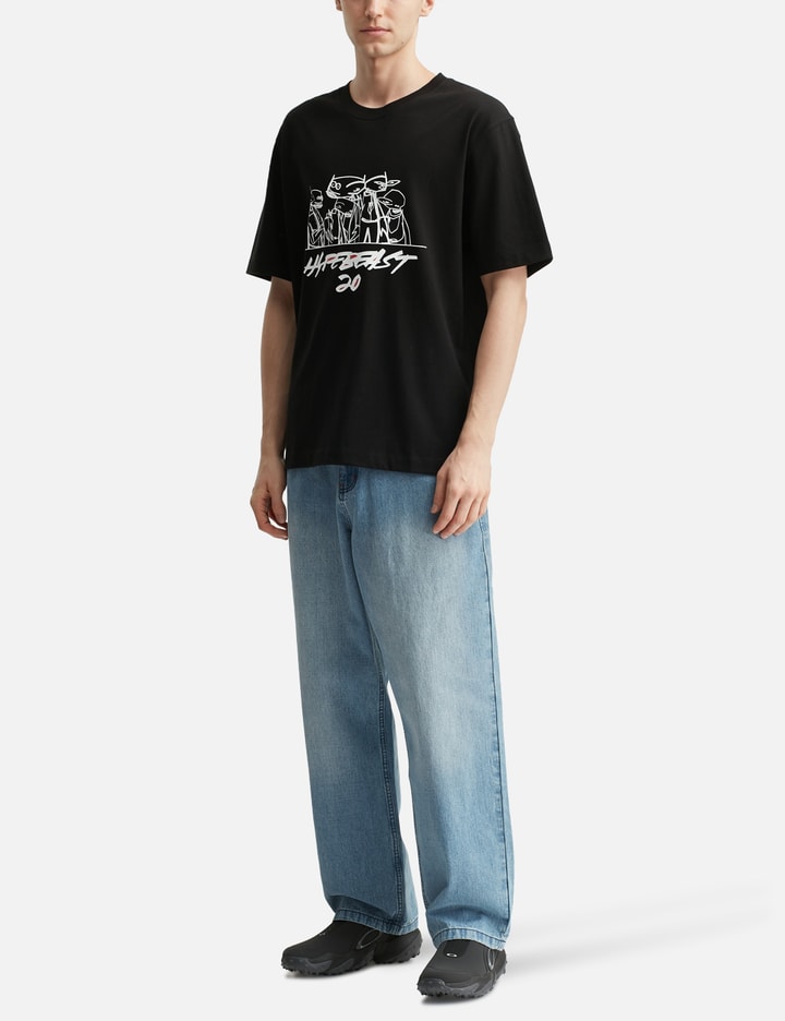 Hypebeast Futura Laboratories X 20th Anniversary T-shirt In Black