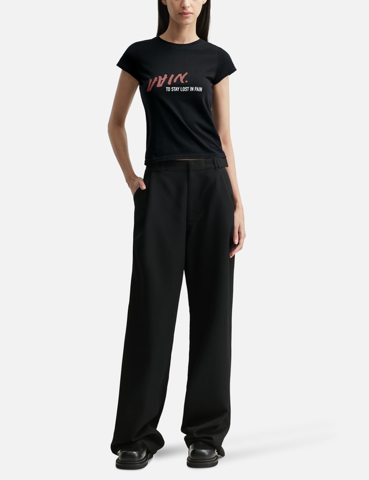 Stay Lost In Pain Fitted T-shirt Placeholder Image