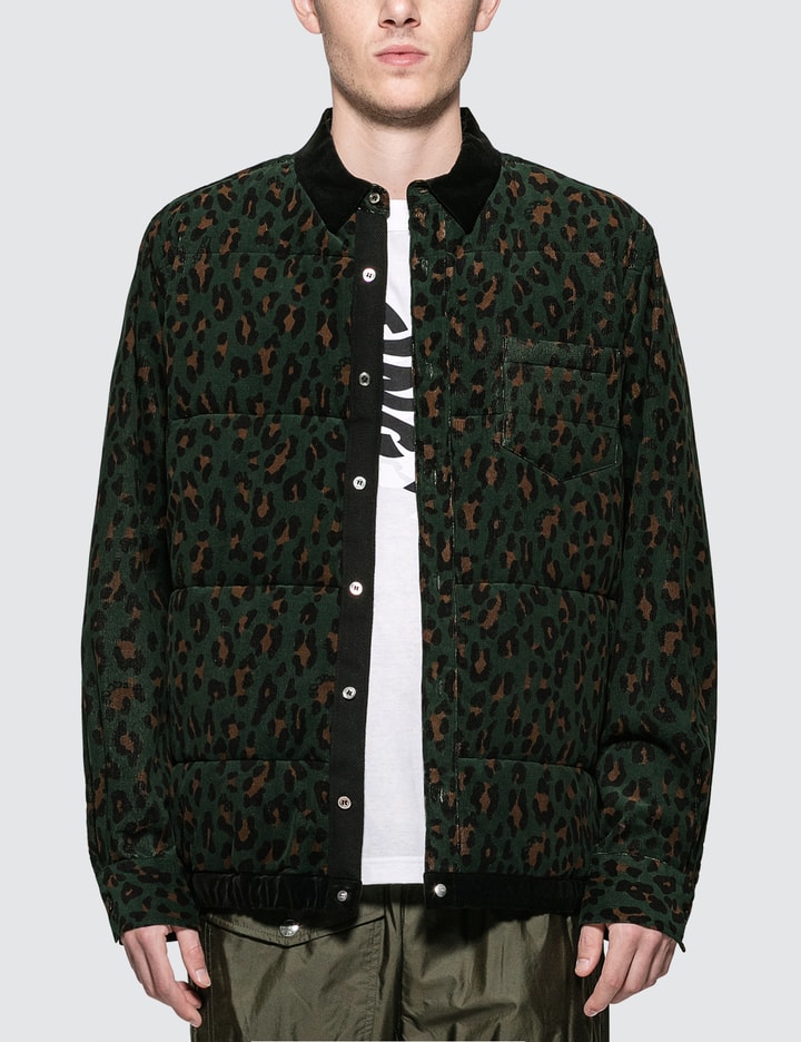 Leopard Print Shirt Jacket Placeholder Image