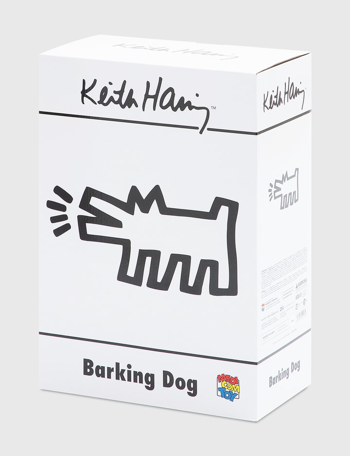 Keith Haring Barking Dog Statue White Version Placeholder Image