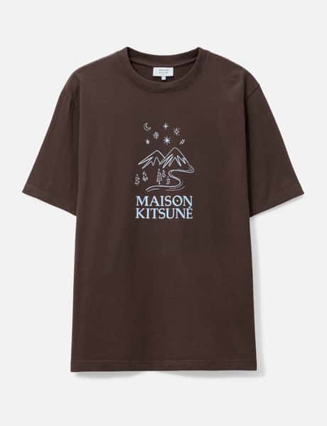 Maison Kitsuné Sketched Landscape Comfort T-shirt