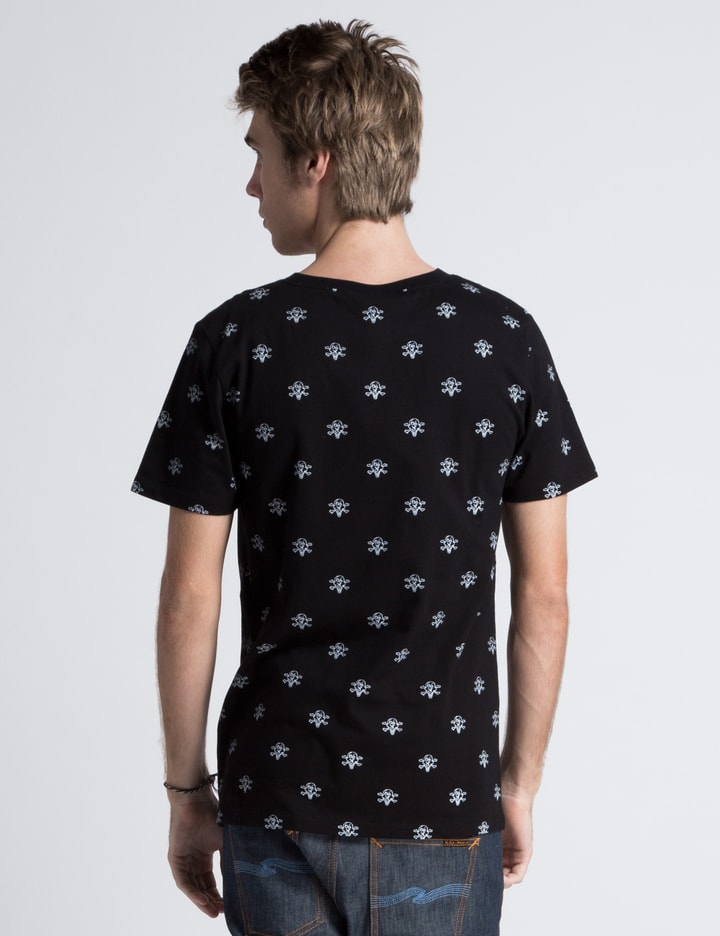 Black Cones & Bones Allover T-Shirt Placeholder Image