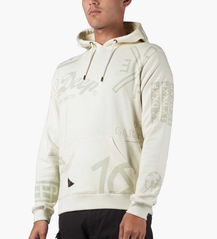10.Deep Off White Full Clip Hoodie