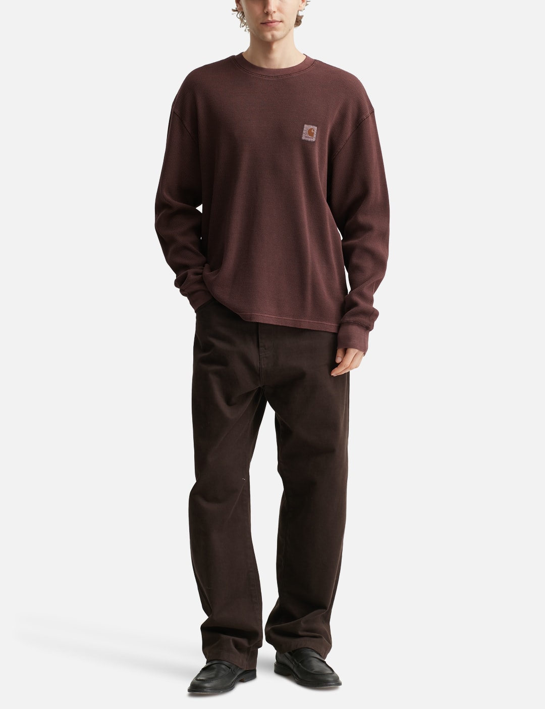 Long Sleeve Vista Waffle T-Shirt view 15