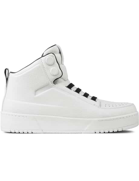 3.1 Phillip Lim - White PL31 High Top Sneakers | HBX
