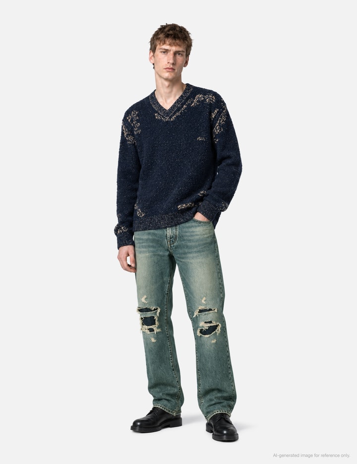 Maison Margiela Distressed Denim Jeans