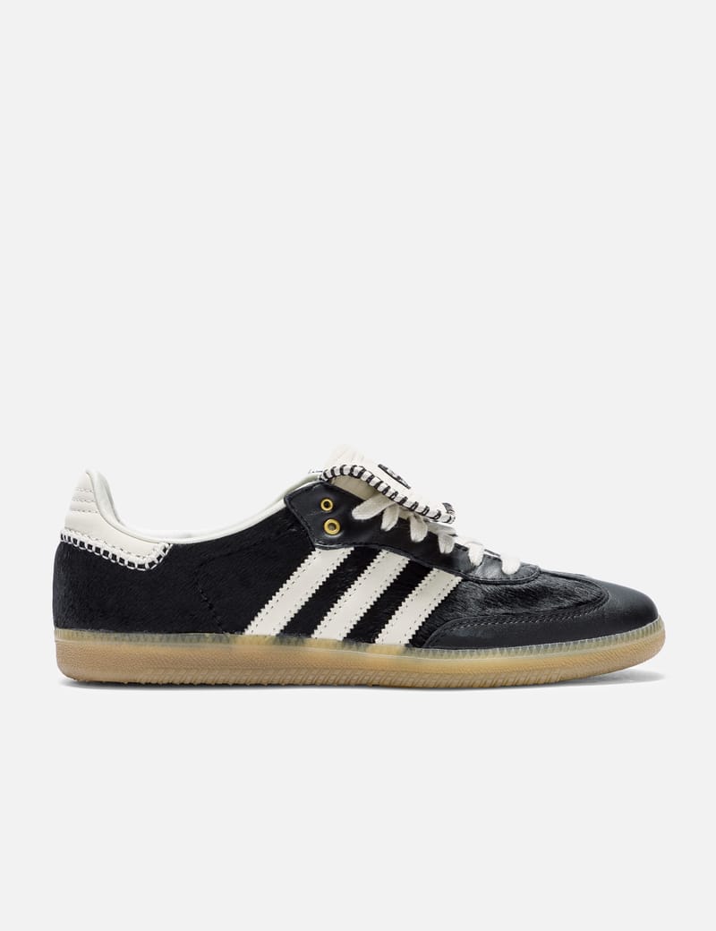 ADIDAS ORIGINALS BY WALES BONNER ニット adidas Originals - Wales Bonner Samba Pony Tonal Low Trainers | HBX