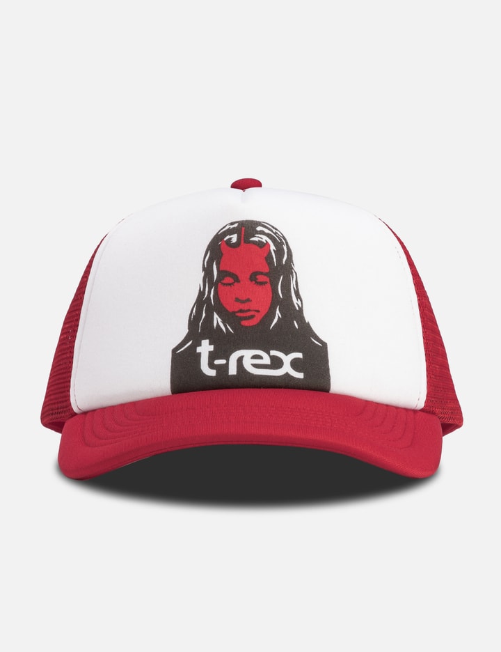X-girl × T-rex Mesh Cap In Red