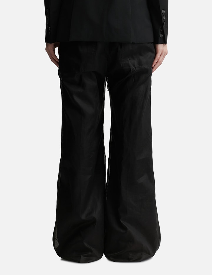 Shop Rick Owens Wide Bela Pants In Black