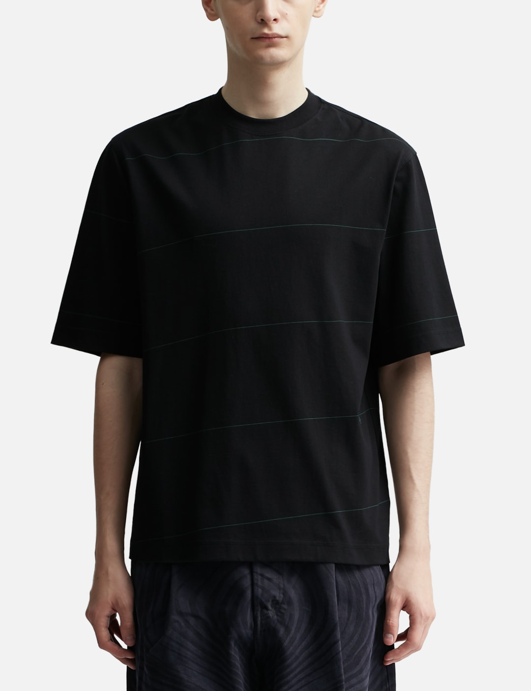 Striped Cotton T-Shirt view 18