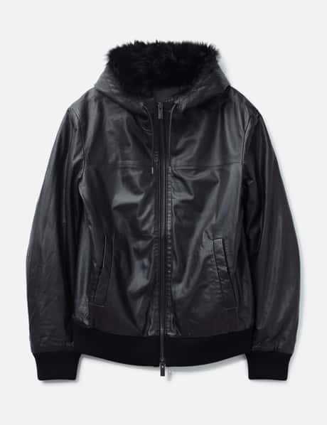 Fendi Lamb Leather with Fur Jacket