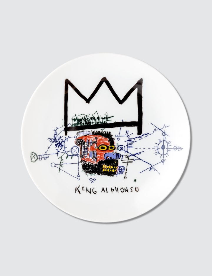 Jean-Michel Basquiat "King Alphonso" Limoges Porcelain Plate Placeholder Image