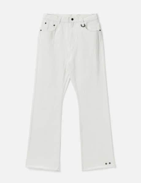 TEAM WANG design Acceptance Flare Jeans
