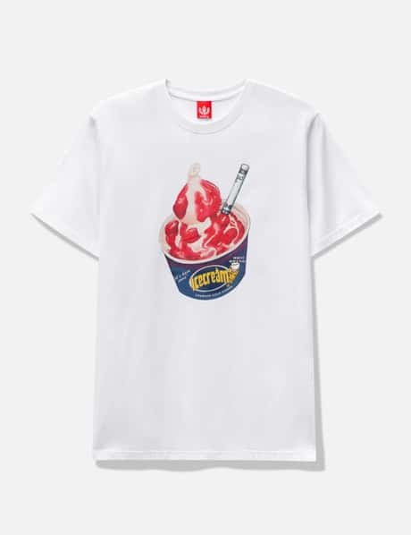 Icecream グレージュ ショートスリーブ Tシャツ