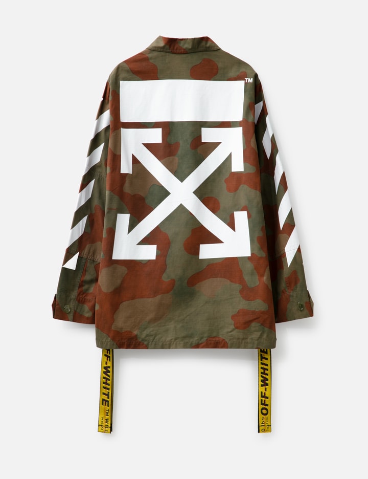 OFF WHITE CAMO SHIRT JACKET (HO467) Placeholder Image