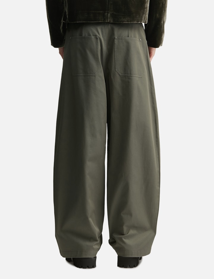 TEAM WANG design Reset Curved Trousers