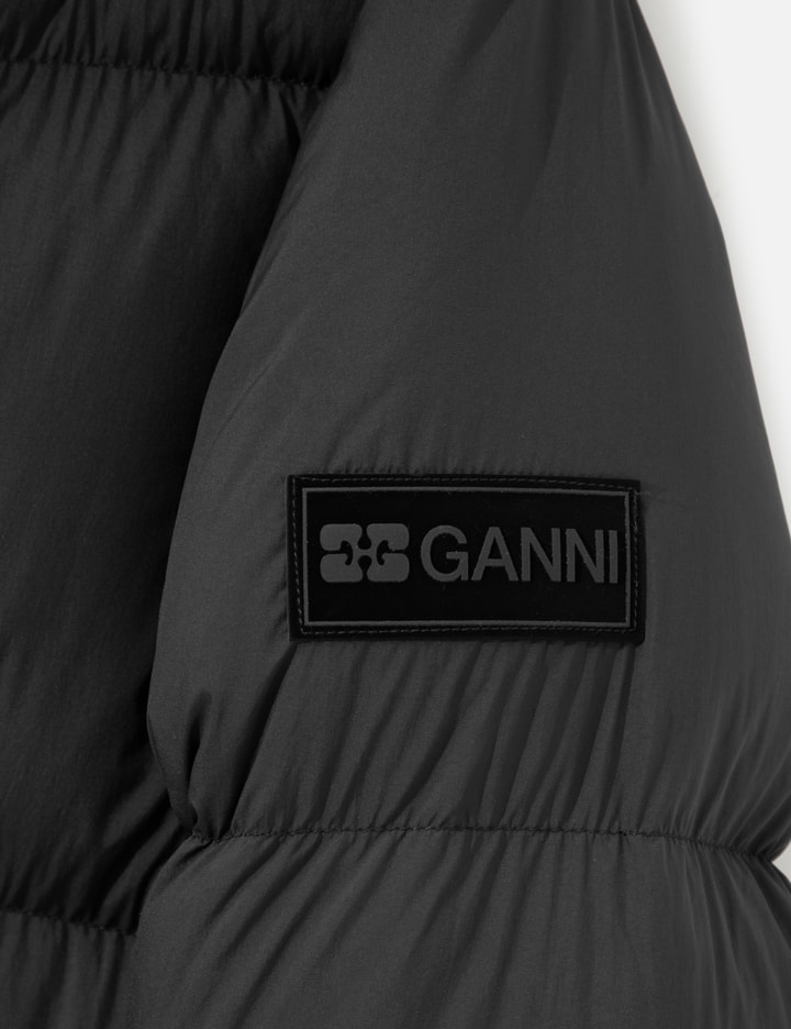 Ganni Future Nylon Quilt Mini Puffer