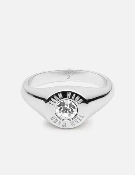 팀 왕 디자인 THE ORIGINAL 1 Classic Silver Gem Ring