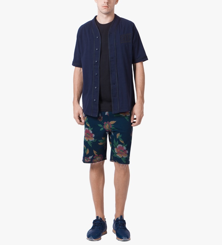 Navy Coahchella Sweatshorts Placeholder Image