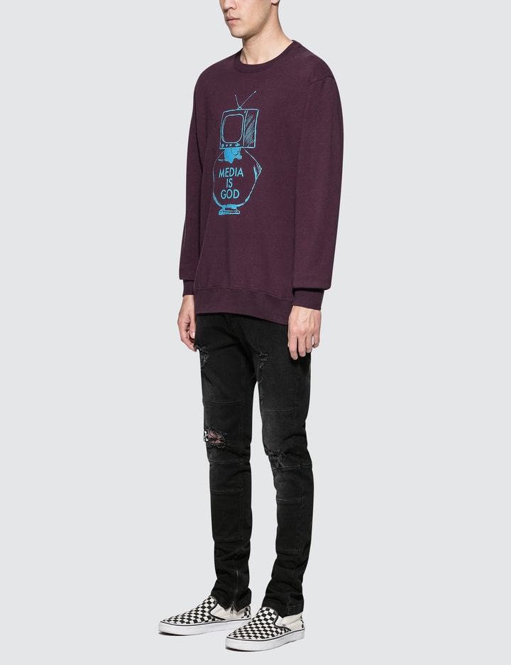 "Media Is God" Sweatshirt Placeholder Image