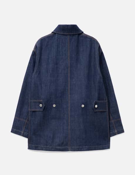 Worker Jacket With Ami Paris Heritage Label view 8