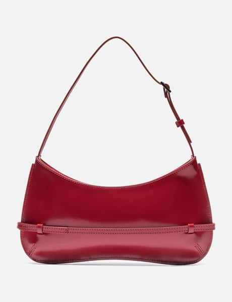Jacquemus Cherry Red Belt Bag size medium Le Bambino Bag - Jacquemus - Leather - Red main image 4