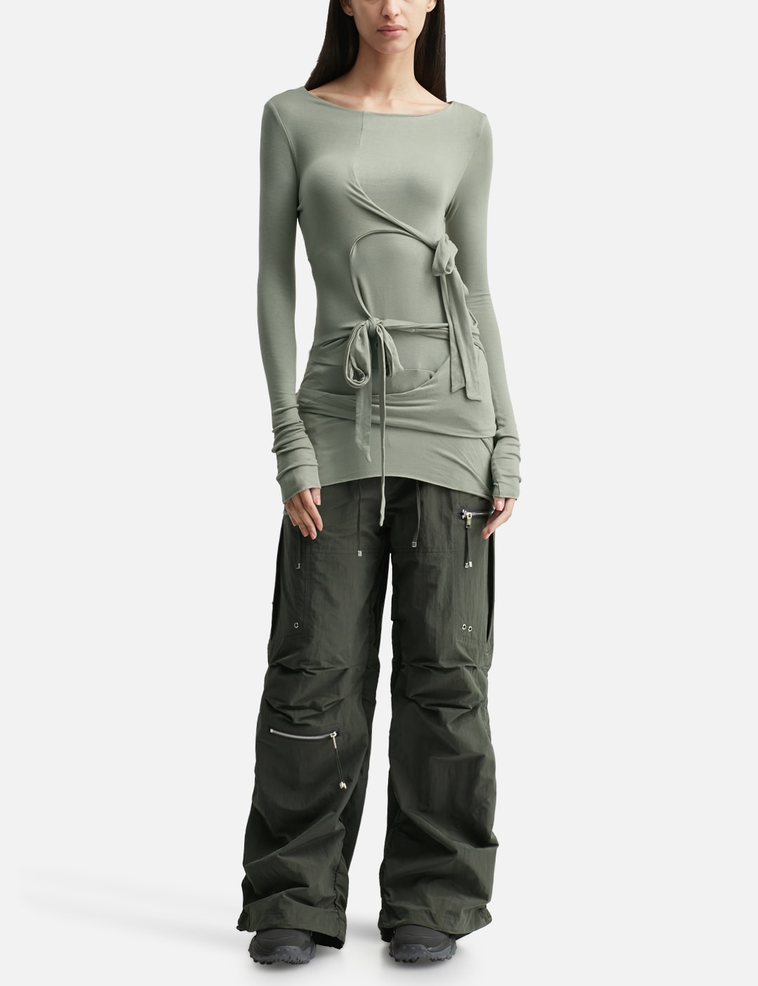 Puckering Jogger Pants view 16