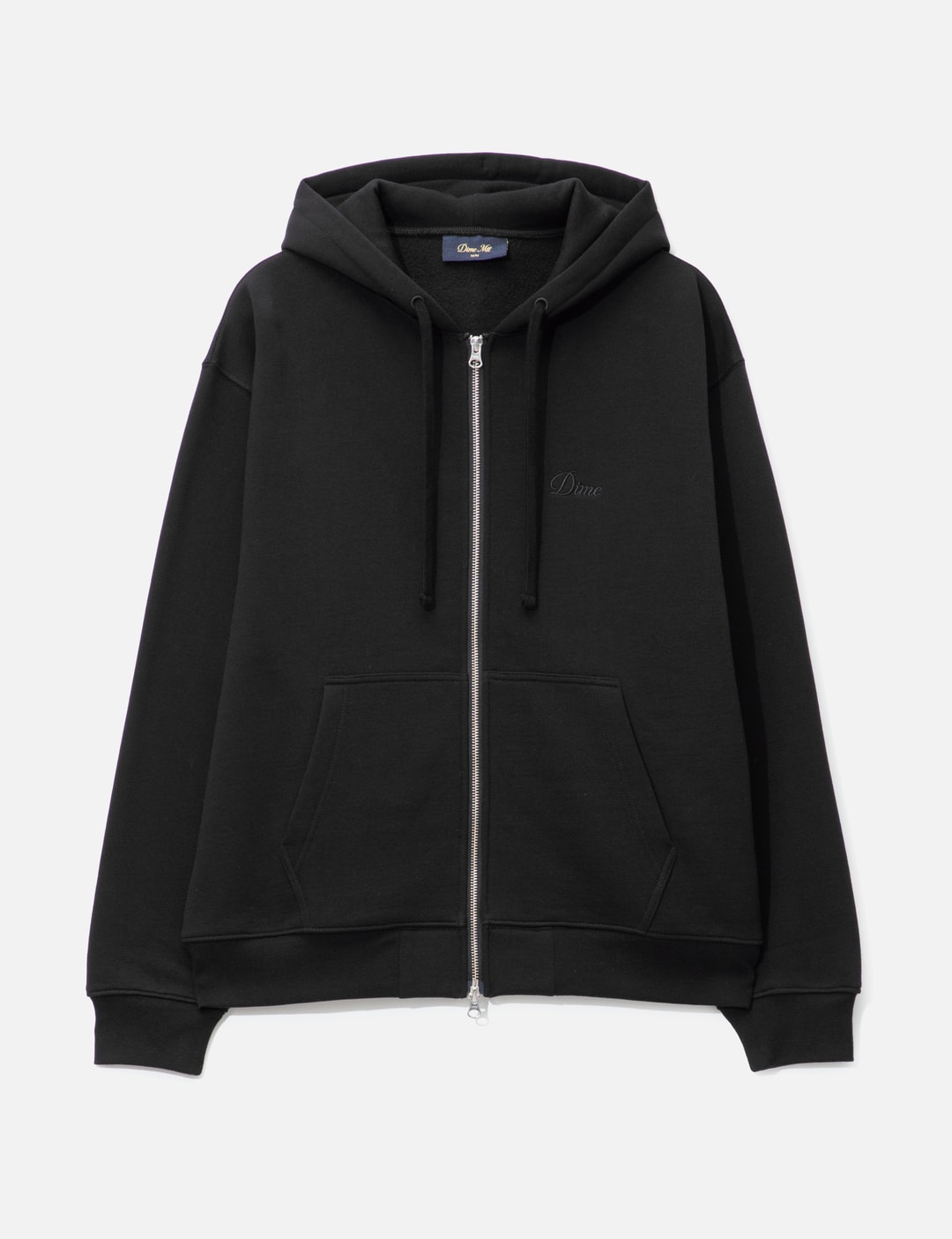 Cursive Zip-Hoodie