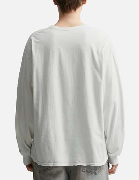 ANCELLM - EMBROIDERY DYED LS T-SHIRT | HBX - Globally Curated 