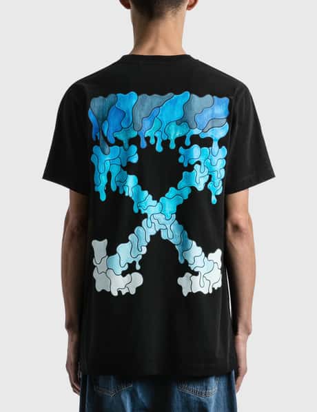 Off-White™ Blue Marker Slim T-shirt HBX - Main Image