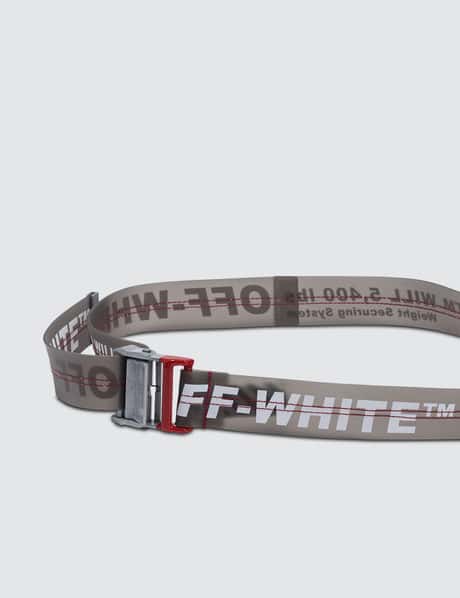 Buckle Off White Brand Belt Off-White™ PVC Industrial Belt HBX