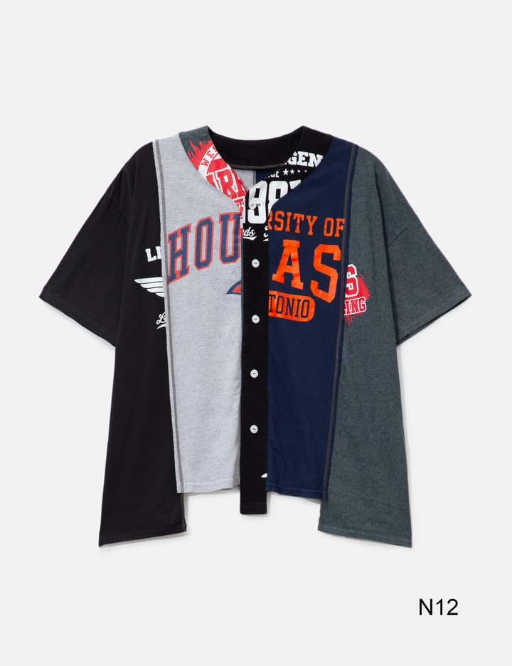 4 Cuts Wide College Baseball Shirt Placeholder Image