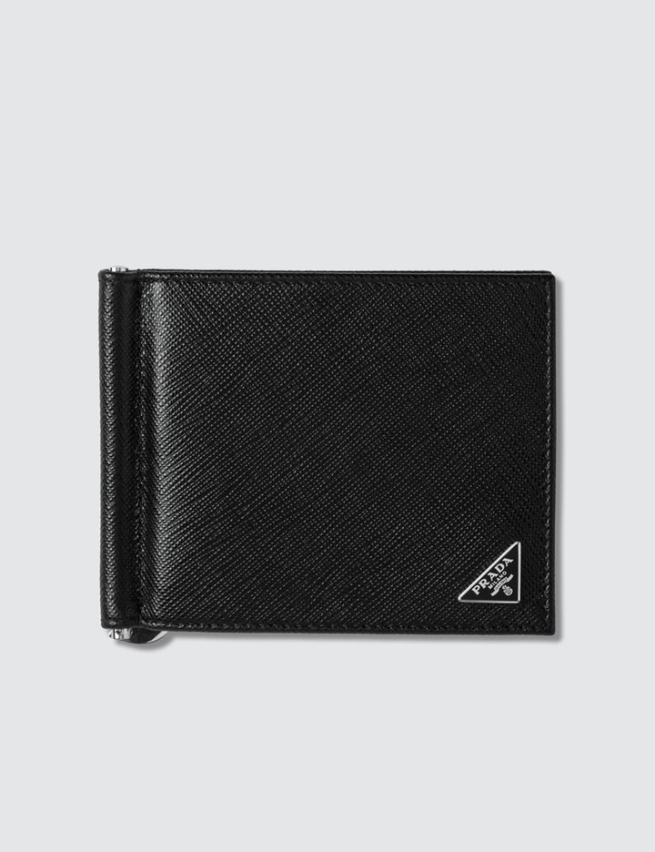 Saffiano Leather Wallet With Money Clip Placeholder Image