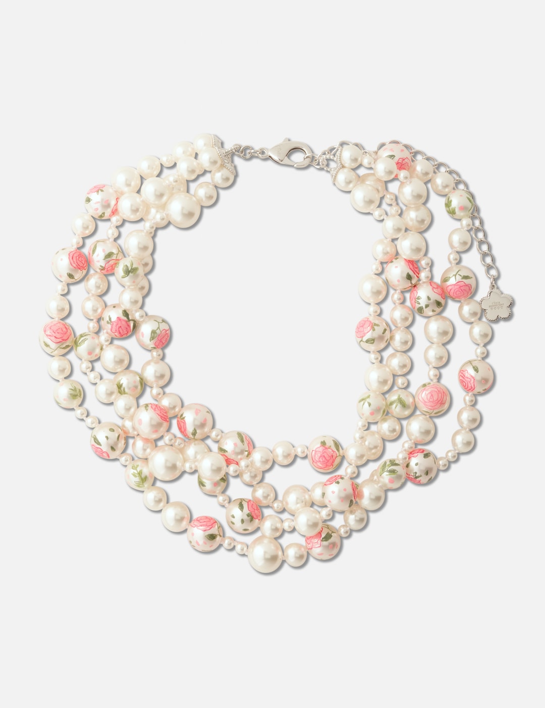 SHUSHU/TONG × YVMIN Painted Pearl Layered Necklace view 5