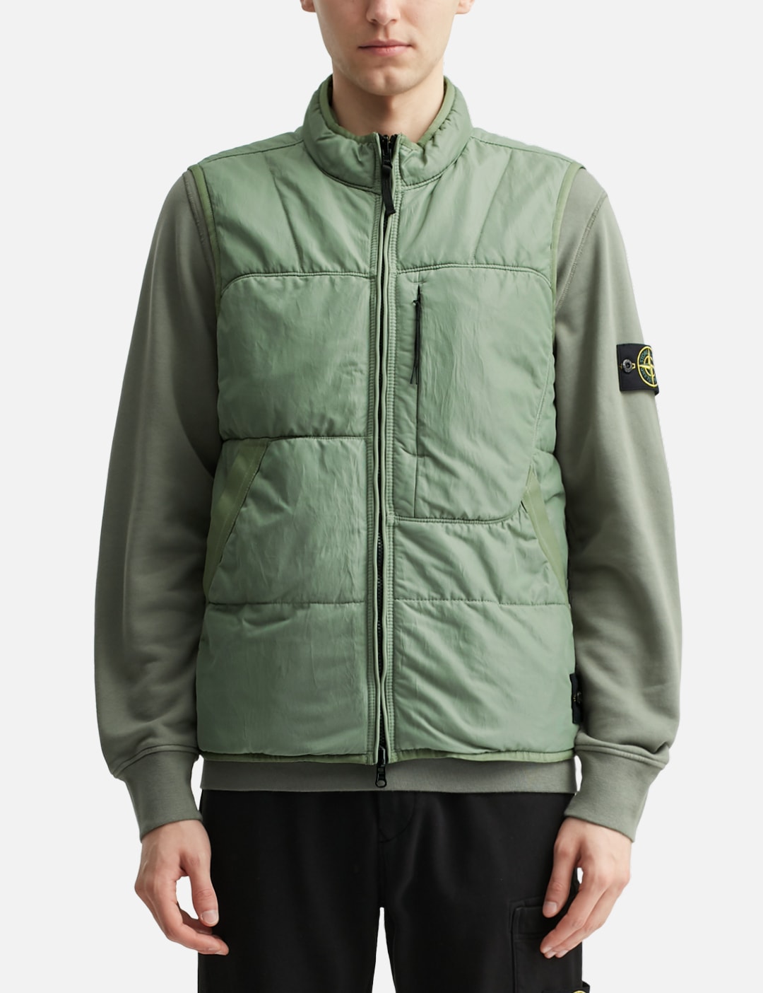 Stone Island Crinkle Reps NY Down Jacket HBX - Main Image