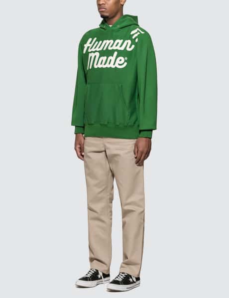 HUMAN MADE 引きちぎら 20SS Pizza Hoodie-Green/XL