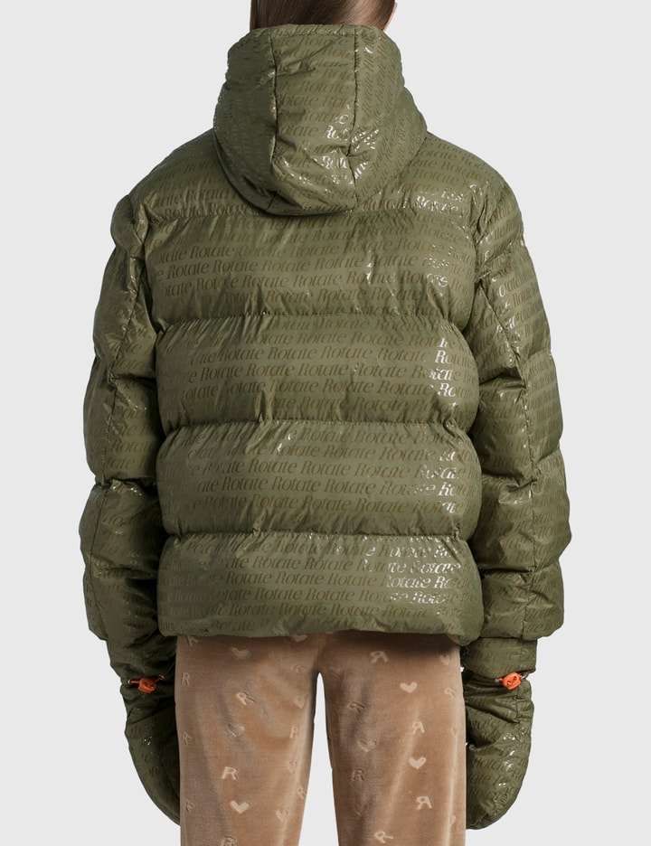 Shop Hypebae X Rotate Sunday Tina Jacket With Mittens In Green