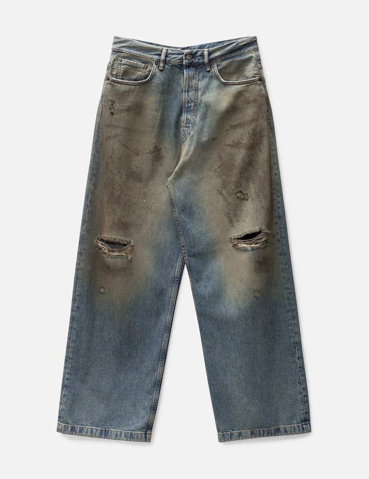 Acne Studios Lose Fit Jeans In Blue