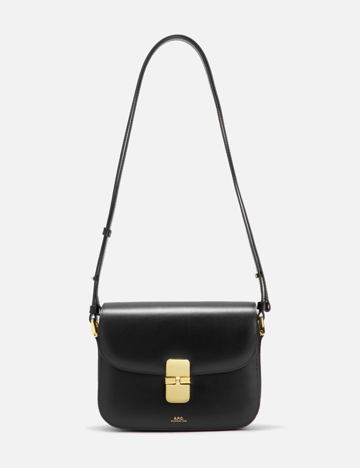 A.P.C. Grace Small Shoulder Bag - Woman Shoulder Bags Black One Size