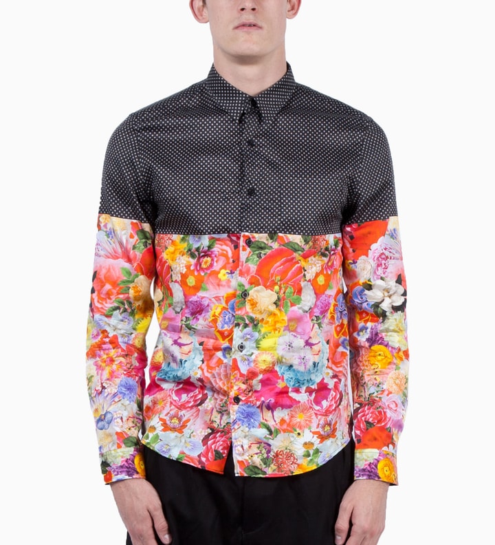 New Flora Print Long Sleeved Shirt Placeholder Image