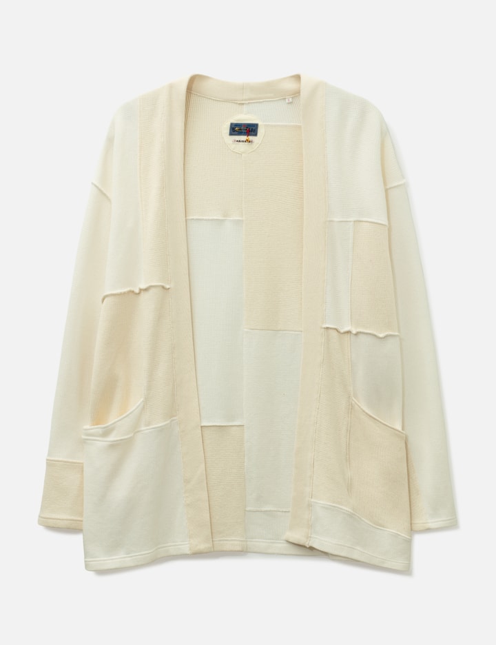 BLUE BLUE JAPAN Waffle Cutover Haori Jacket