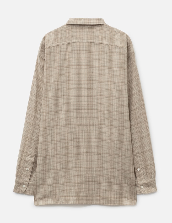 Nanamica Regular Collar Wool Plaid Shirt