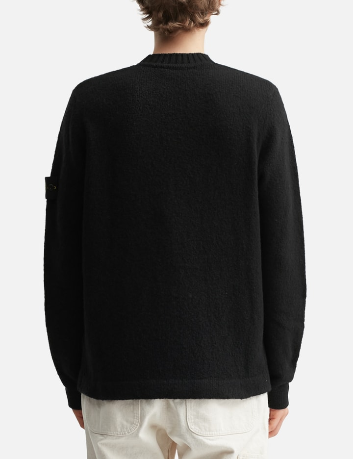 Fancy Yarn Crewneck Jumper With Brushed Texture Placeholder Image