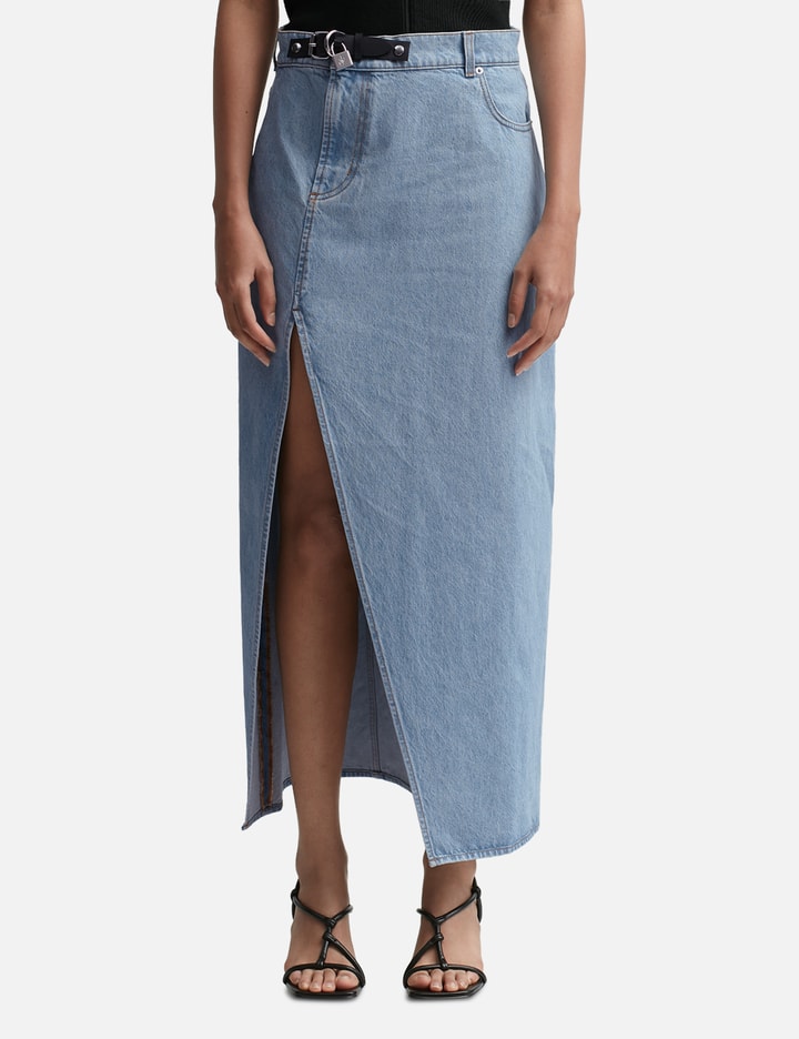 PADLOCK STRAP LONG SLIT SKIRT Placeholder Image