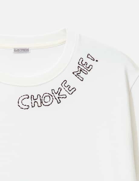 White Choke Me T-Shirt view 17