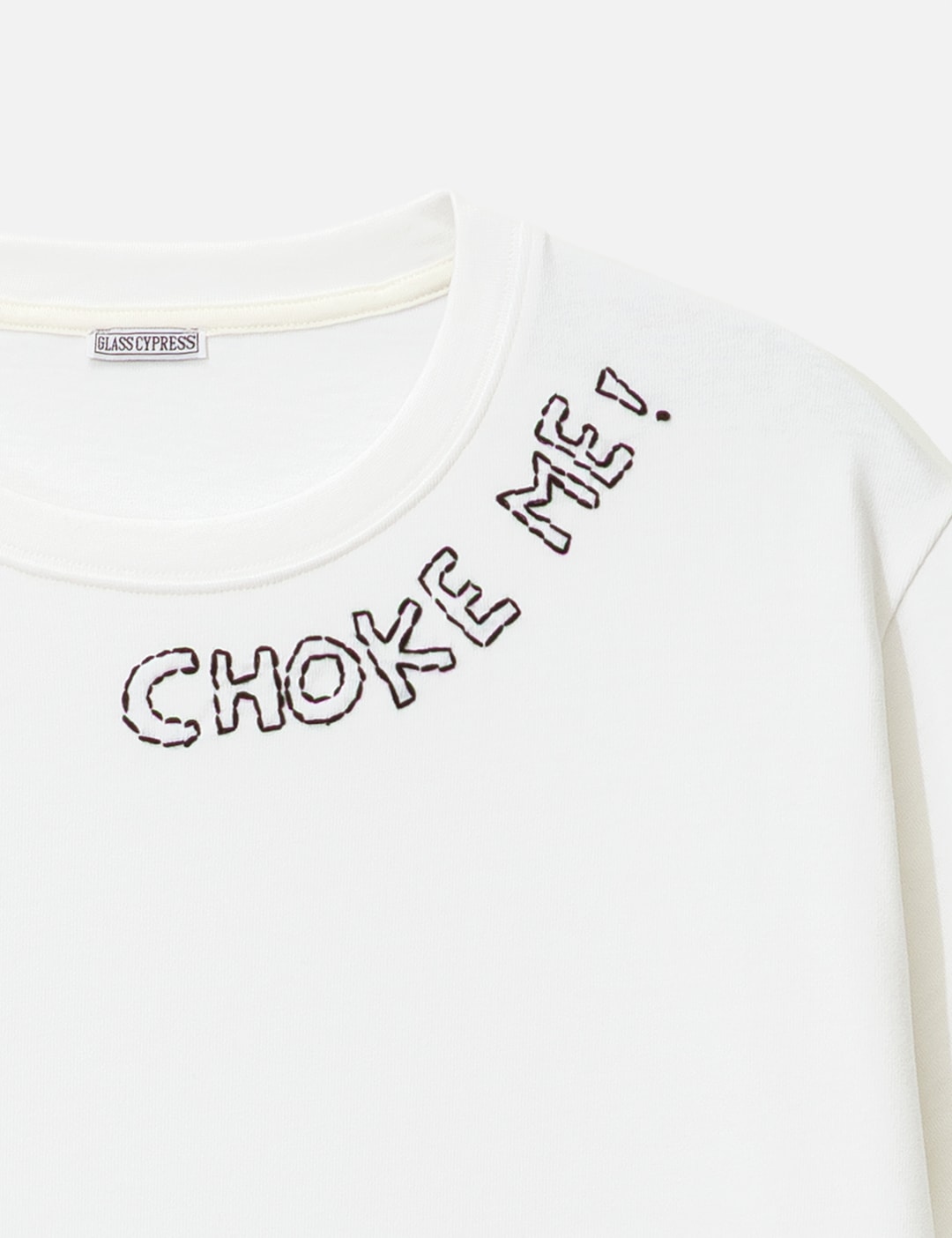 White Choke Me T-Shirt view 18