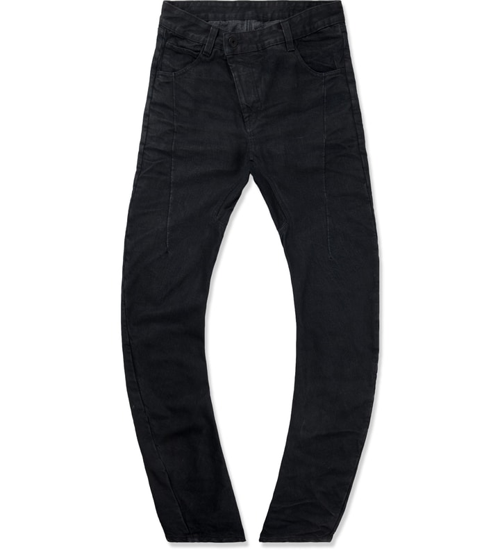 Black 1 P1 F-1401 Denim Wash Pants Placeholder Image