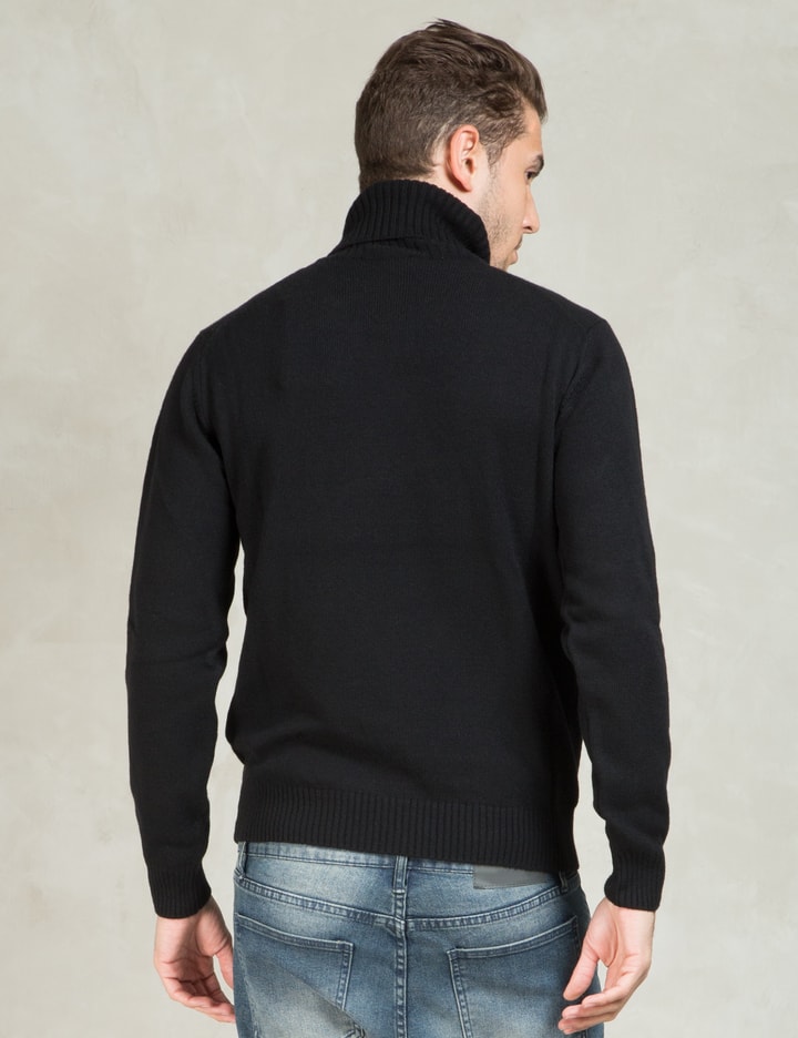 Black Turtleneck Sweater Placeholder Image